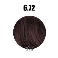 Фарба для волосся Elea Professional Artisto Color №6.72 "Темно-русявий коричнево-фіолетовий"